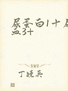 尿蛋白1十尿隐血3+