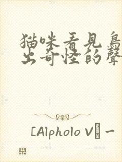 猫咪看见鸟叫发出奇怪的声音