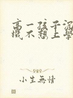 高一孩子沉迷手机不想上学怎么办