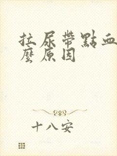 拉尿带点血是什么原因