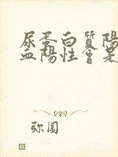 尿蛋白质阳性隐血阳性会是什么病