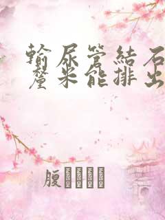 输尿管结石1.厘米能排出来吗