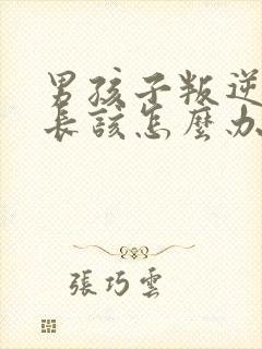 男孩子叛逆期家长该怎么办