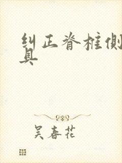 纠正脊椎侧弯支具