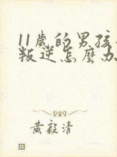 11岁的男孩子叛逆怎么办