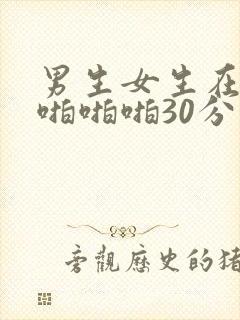 男生女生在床上啪啪啪30分钟免费在线观看