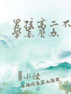 男孩高二不想上学怎么办