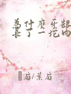 为什么牙龈上面长了一坨肉