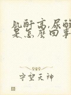 肌酐高,尿酸高是怎么回事