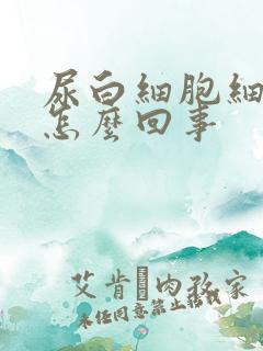 尿白细胞细菌高怎么回事