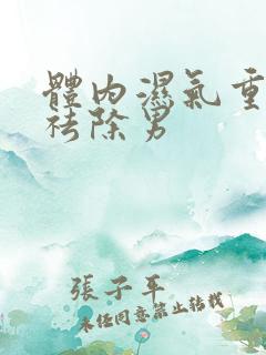 体内湿气重怎样祛除男