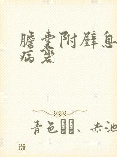 胆囊附壁息肉样病变