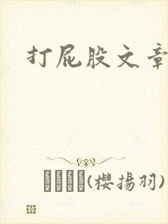 打屁股文章小玉