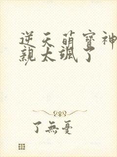 逆天萌宝神医娘亲太飒了