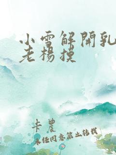 小雪解开乳罩让老杨摸