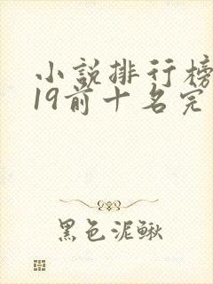 小说排行榜2019前十名完结版言情