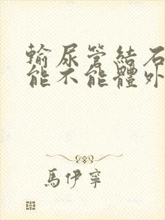 输尿管结石下段能不能体外碎石