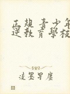 正规 青少年叛逆教育学校