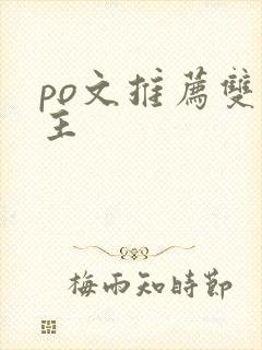 po文推荐双男主