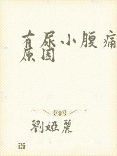 有尿小腹痛什么原因