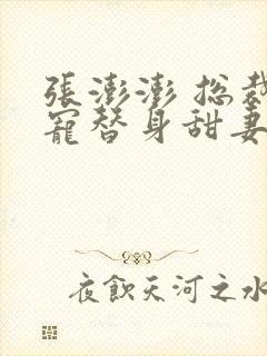 张澎澎 总裁误宠替身甜妻