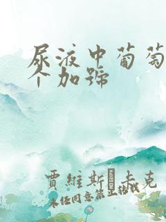 尿液中葡萄糖1个加号