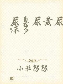 尿臭尿黄尿液泡沫多