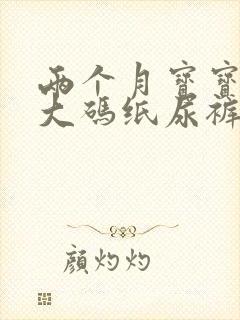 两个月宝宝用多大码纸尿裤