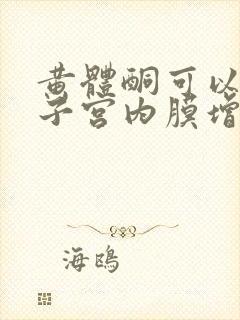 黄体酮可以治疗子宫内膜增厚