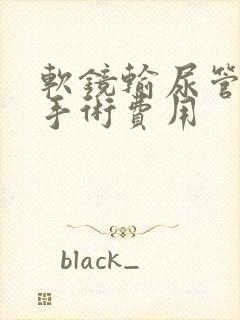 软镜输尿管结石手术费用