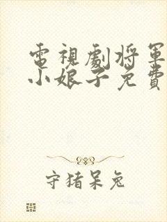 电视剧将军家的小娘子免费看