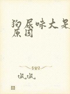 狗尿味大是什么原因