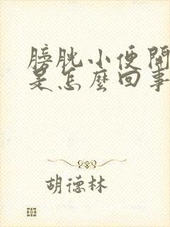 膀胱小便开始痛是怎么回事?