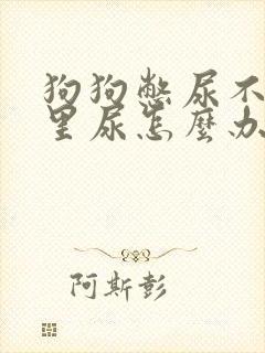 狗狗憋尿不在家里尿怎么办