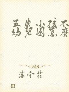 五岁小孩不去上幼儿园怎么办