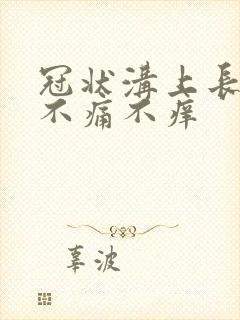 冠状沟上长疙瘩不痛不痒