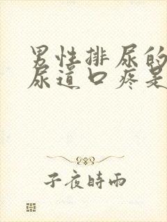 男性排尿的时候尿道口疼是怎么回事