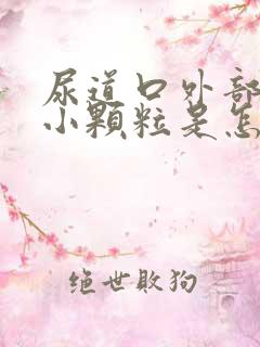 尿道口外部长有小颗粒是怎么回事