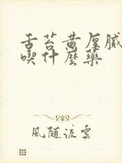 舌苔黄厚腻口臭吃什么药