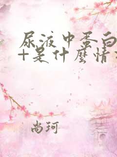 尿液中蛋白质1+是什么情况