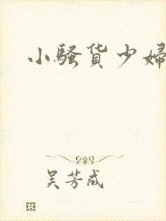 小骚货少妇小说