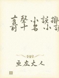 有声小说排行榜前十名 小说