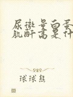 尿微量白蛋白尿肌酐高是什么原因