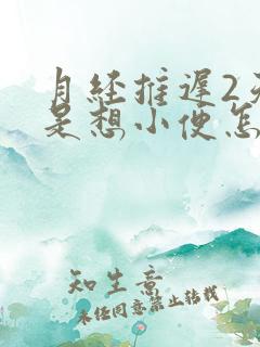 月经推迟2天老是想小便怎么回事