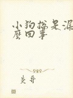 小狗总是漏尿怎么回事