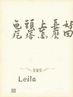 龟头上长好多小疙瘩怎么回事