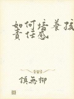 如何培养孩子的责任感