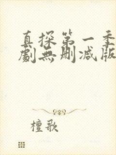 真探第一季电视剧无删减版