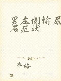 男左侧输尿管结石症状