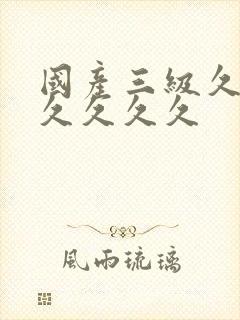 国产三级久久久久久久久